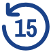 15 s en arrière